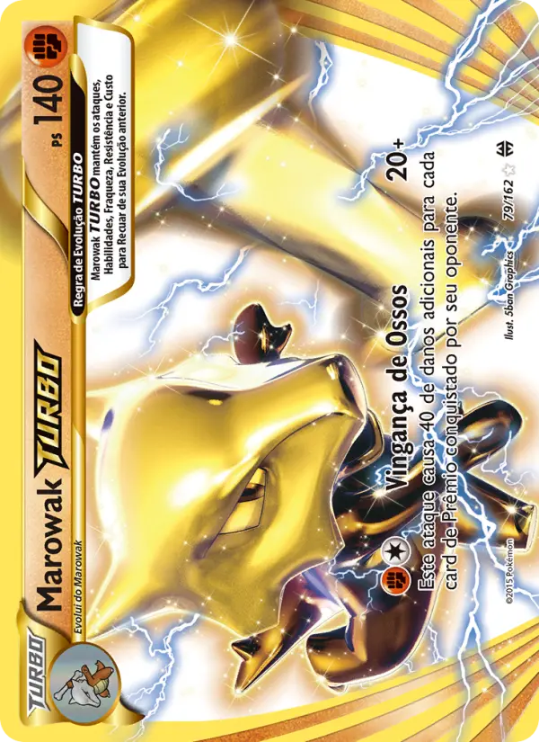 Carta Marowak TURBO, número 79/162 da coleção Turbo Revolução